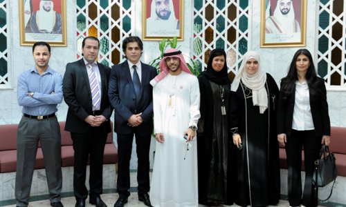 AAU Visits Khalifa Medical City