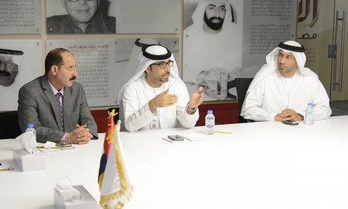 وفد جامعة العين يزور 