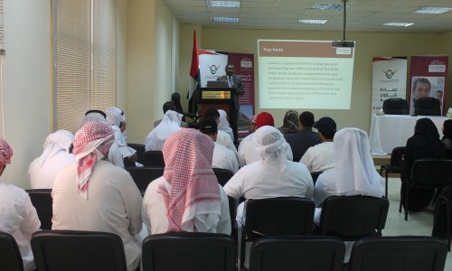 محاضرة توعوية بمناسبة اليوم العالمي للسرطان في جامعة العين 