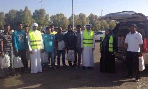 Al Ain University Participates in the Al Ain Warm Winter Campaign