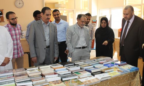 A third book fair in Al Ain University