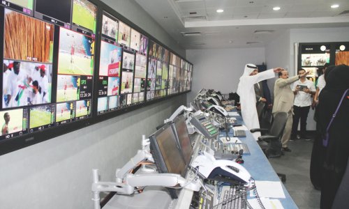 Students of College of Communication in AAU visit AD TV