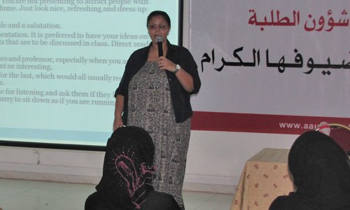 AAU Students Better Presenters at ELC Works