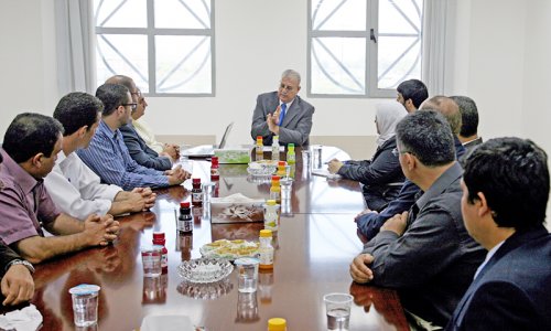 AAU President Meets New Faculty Members