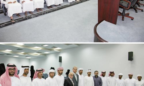 AAU President Meets MBA Students