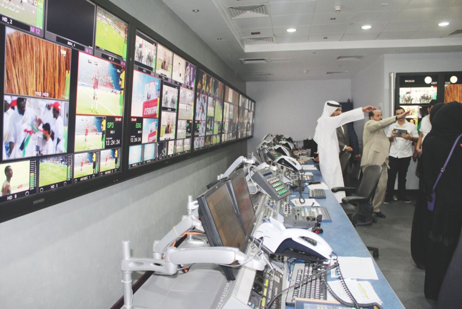 Students of College of Communication in AAU visits AD TV