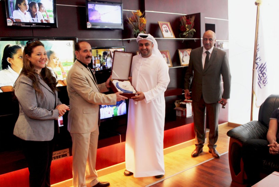 Students of College of Communication in AAU visits AD TV