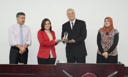 In the presence of the University President ,, AAU organized the Honor List Ceremony in Al Ain and Abu Dhabi Campus