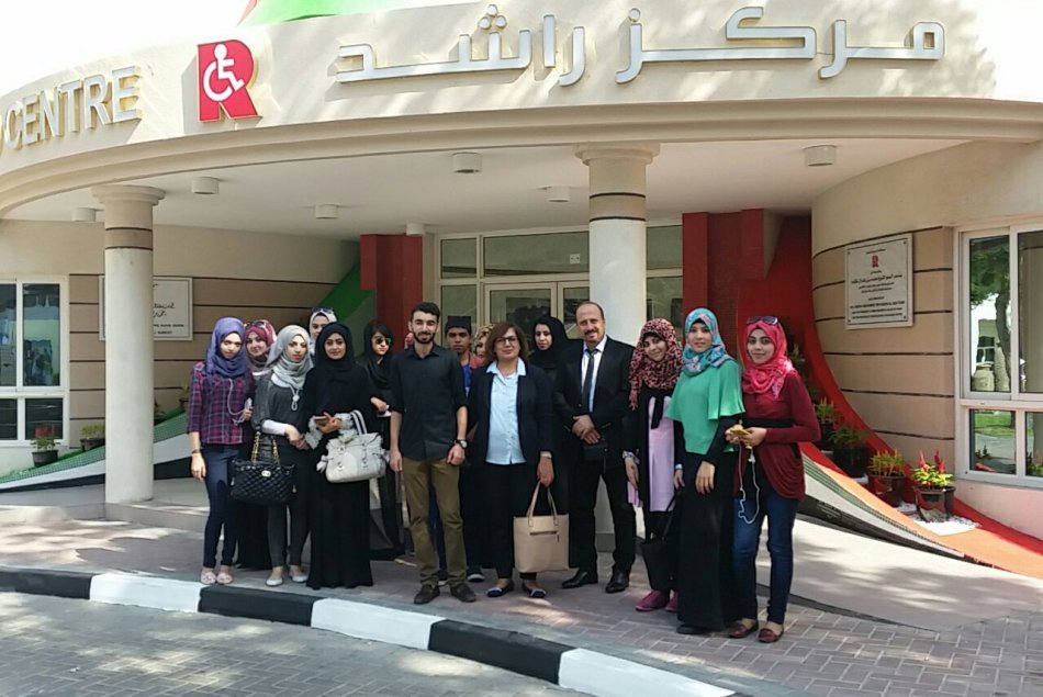 Students from Special Needs Program (Al Ain Campus) visited Rashid Centre for the Disabled in Dubai