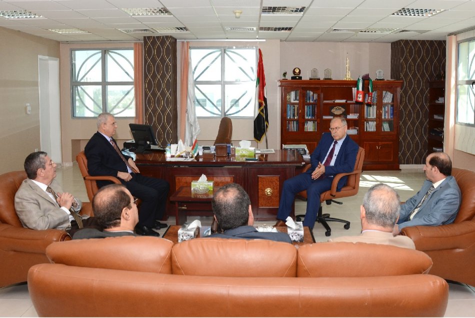 The visit of the Secretary General of the Association of Arab Universities