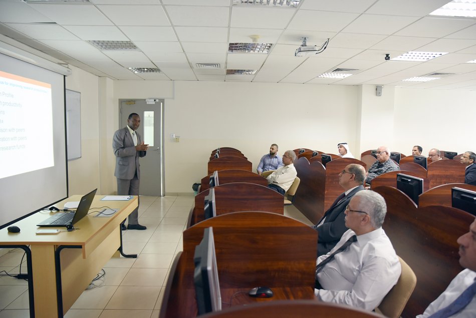 AAU organized Scopus Database Workshop for the Faculty Members