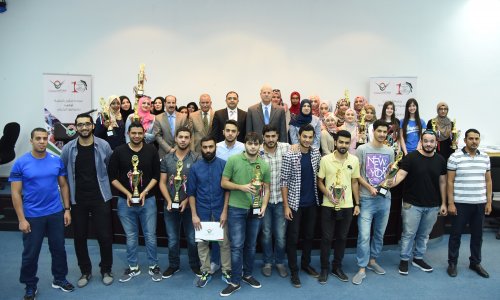 AAU honors the winners of the Sports Olympics for the colleges