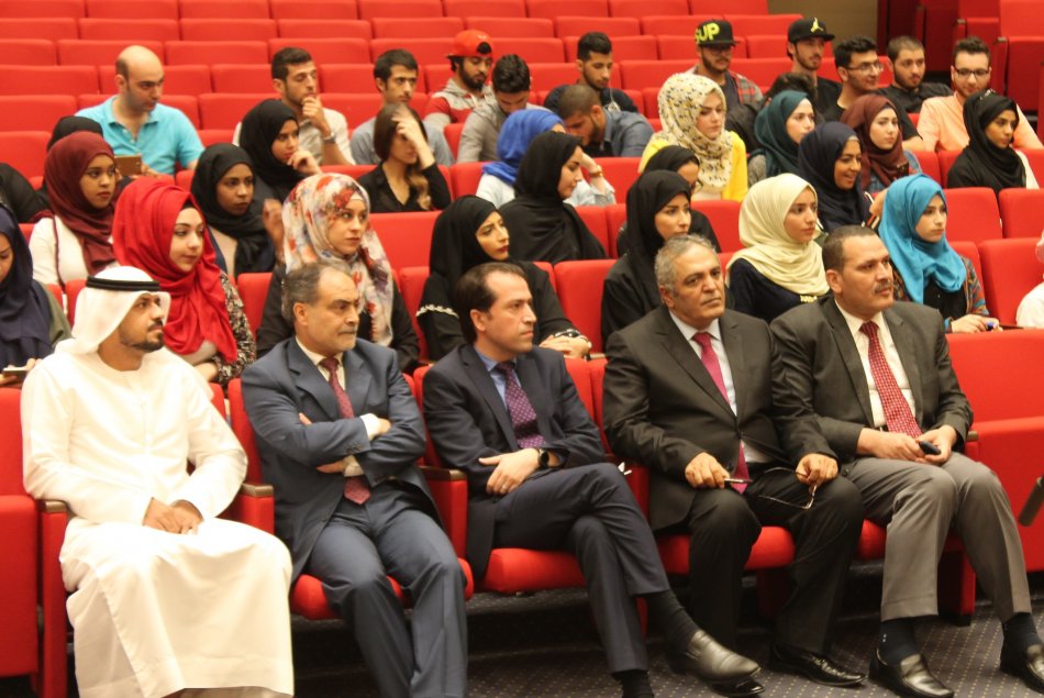 The Deanship of Student Affairs Honors Distinguished Students in Activities - Abu Dhabi Campus