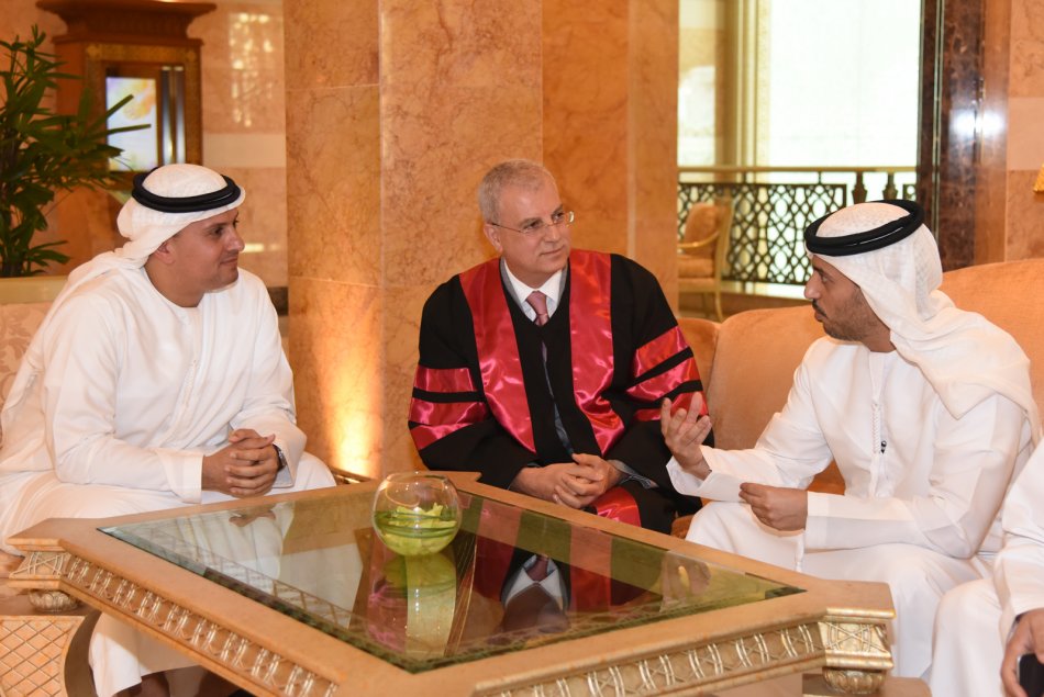 AAU Graduation Ceremony, Al Ain University, Al Ain, Abu Dhabi, Dr. Noor, Dr. Ghaleb