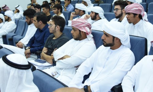 Within the “Freshmen Week” Event .. AAU President meets the freshmen for the New Academic Year 2016-2017