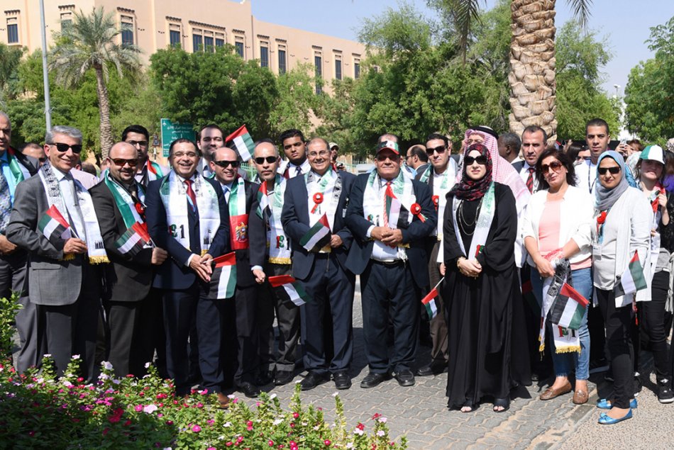 جامعة العين، العين، أبوظبي، الإمارات، يوم العلم
