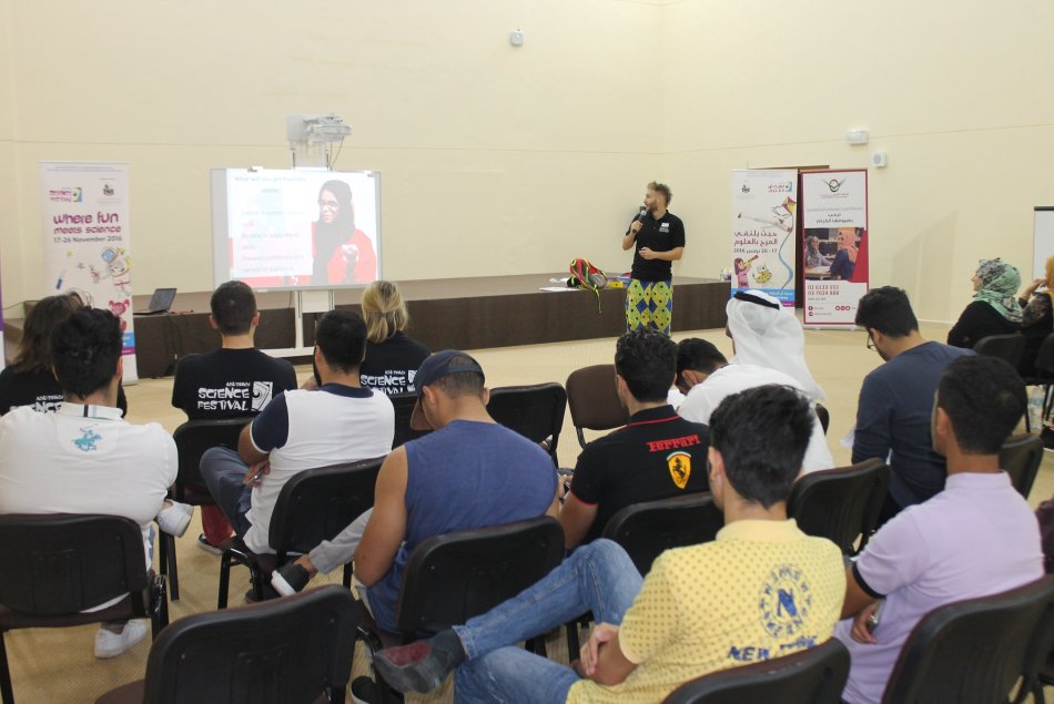 Students Practical Training for Participating at AD Science Festival - AD Campus 