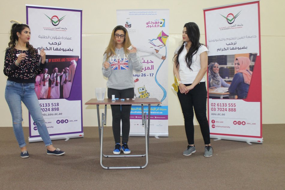 Students Practical Training for Participating at AD Science Festival - AD Campus 