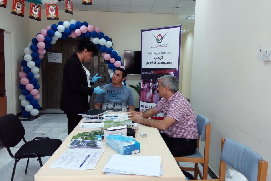 Event on the occasion of Lungs Cancer Awareness Month - Al Ain Campus