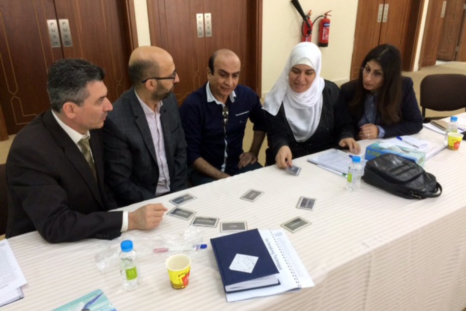 A workshop entitled “Training of Trainers”