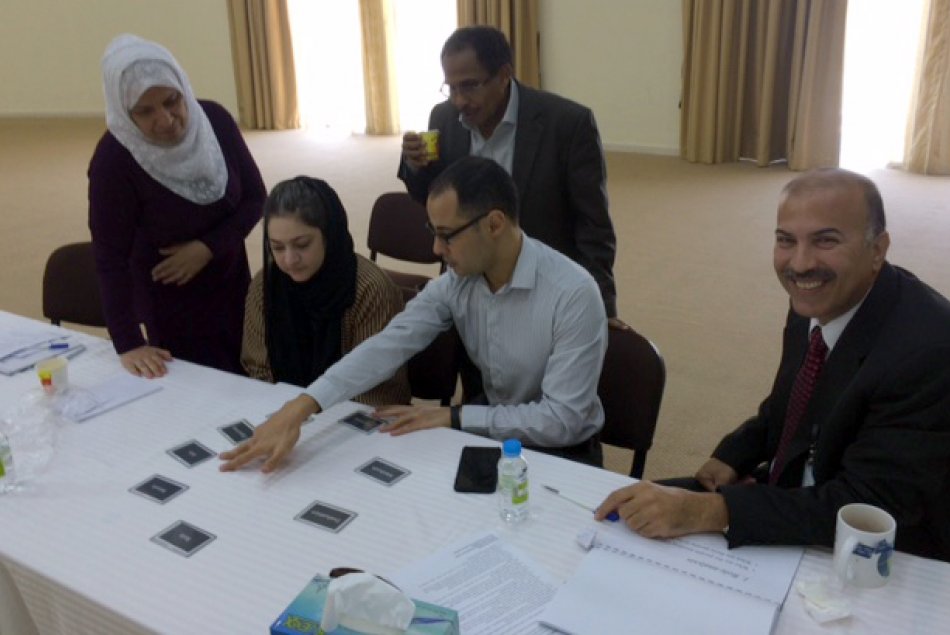 A workshop entitled “Training of Trainers”