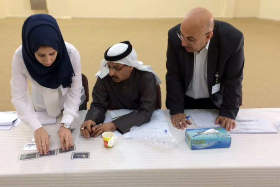 A workshop entitled “Training of Trainers”