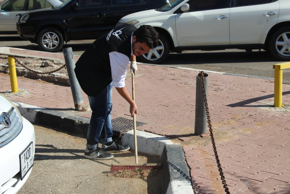 Cleaning Up Day - Al Ain Campus