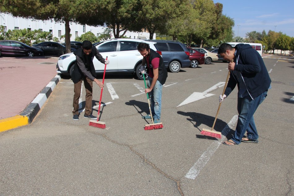 Cleaning Up Day - Al Ain Campus