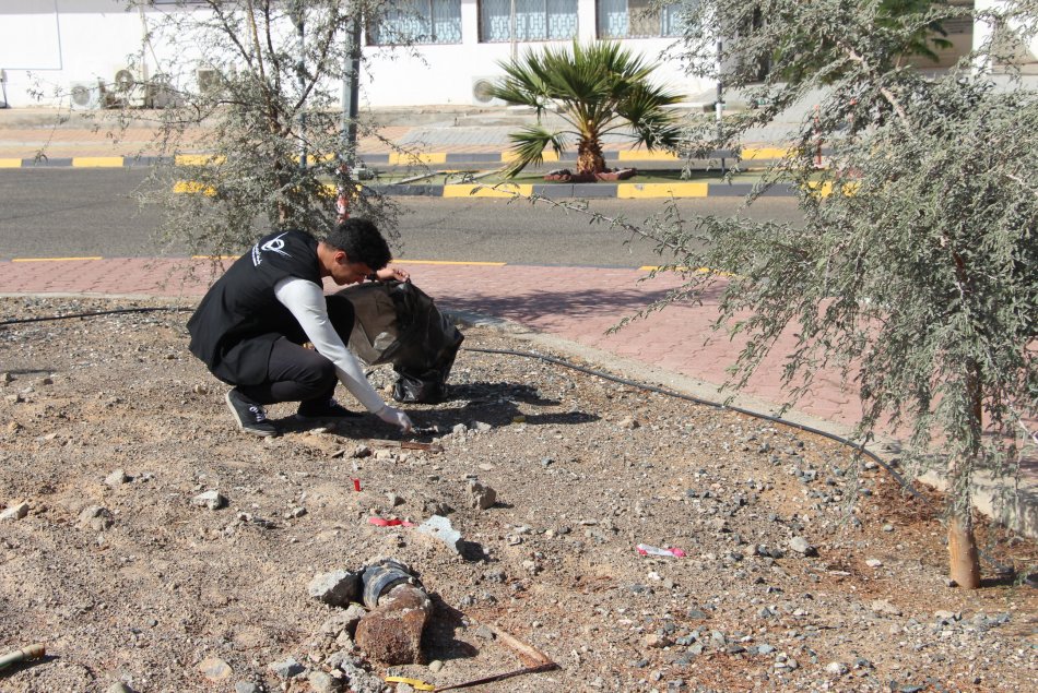 Cleaning Up Day - Al Ain Campus