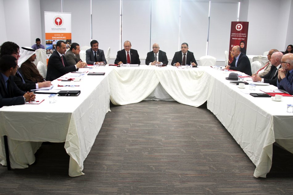 The College of Engineering in AAU attended the UAE Engineering Deans Council Meeting