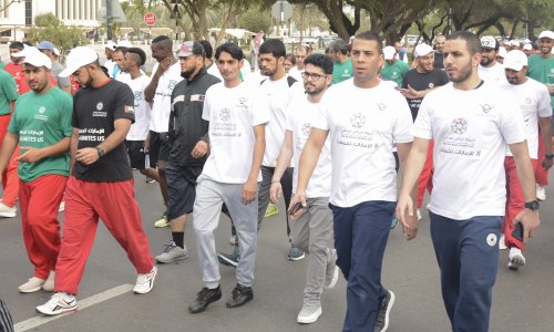Efficient Participation from AAU in UAE National Sports Day