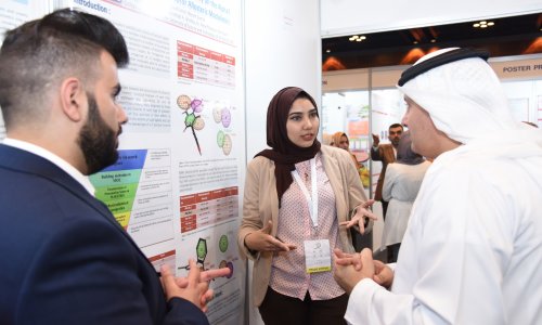 AAU participates in the biggest event of the Middle East in the field of pharmacy (DUPHAT 2017)