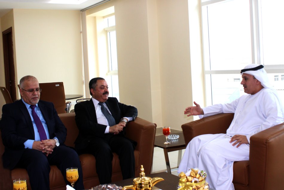 المدير المفوض لجامعة العين يستقبل السفير الأردني