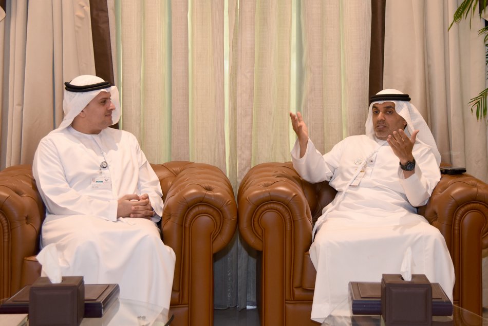 Signing an agreement with Statistics Center - Abu Dhabi