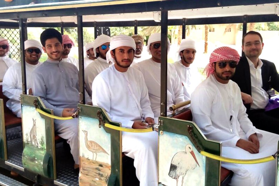 Student’s visit to Sheikh Zayed Desert Learning Center