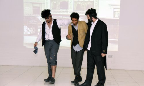 The ‘3ainawi Oliver Twist’ play is the first English play conducted at AAU