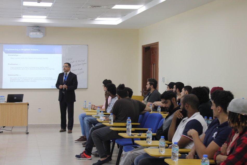 Seminar about “IEEE Membership” at AAU 