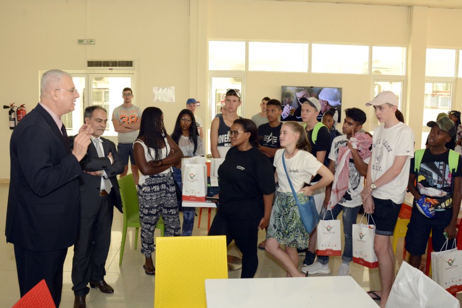AL Ain University receives Educational Visitors from South Africa