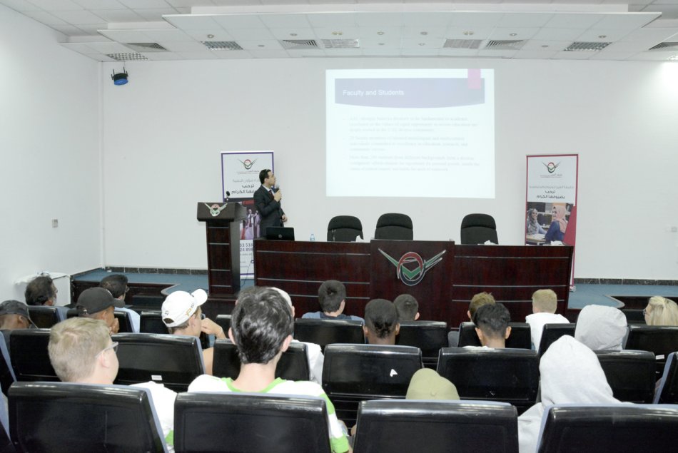 AL Ain University receives Educational Visitors from South Africa