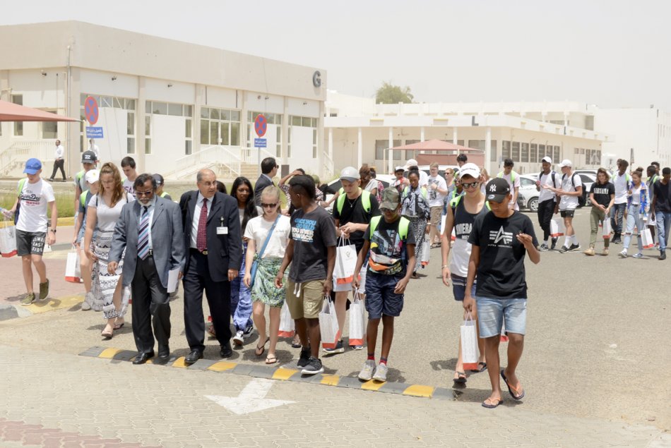 AL Ain University receives Educational Visitors from South Africa