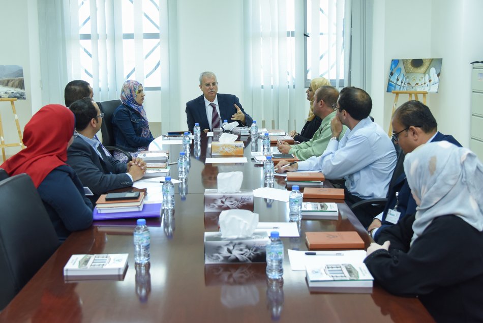 لقاء رئيس الجامعة مع أعضاء الهيئة الأكاديمية الجدد