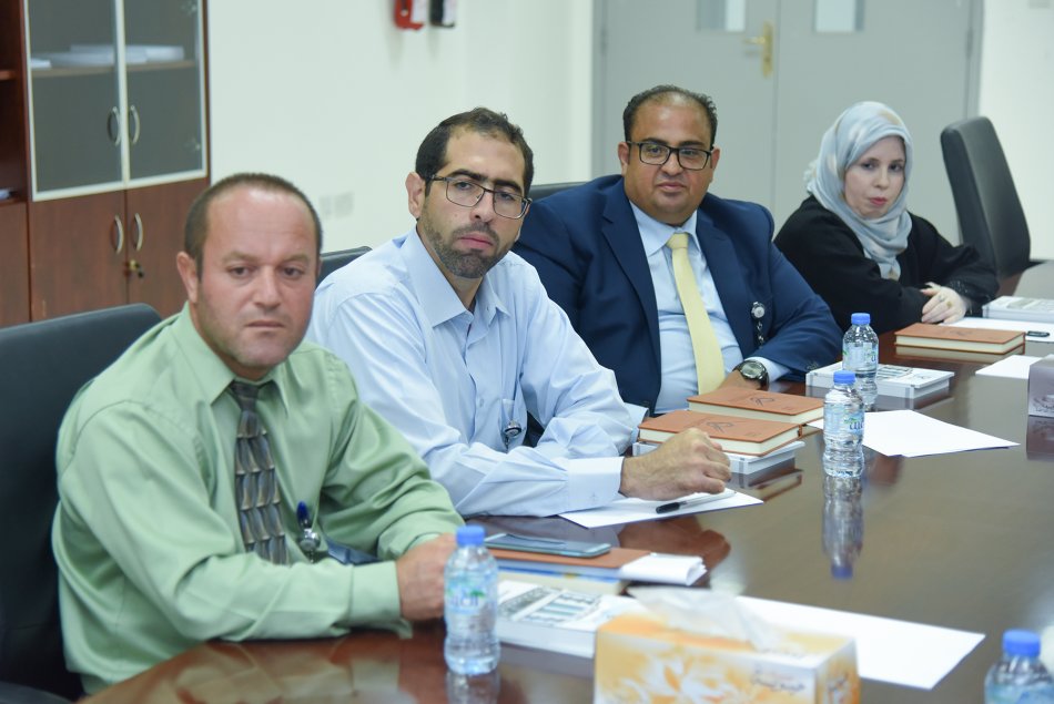 لقاء رئيس الجامعة مع أعضاء الهيئة الأكاديمية الجدد