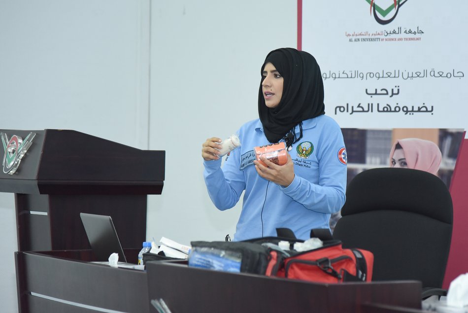 ورشة عمل حول الإسعافات الأولية