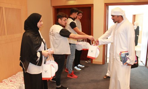 يوم حافل للطلبة الجدد في جامعة العين بمقرها في أبوظبي