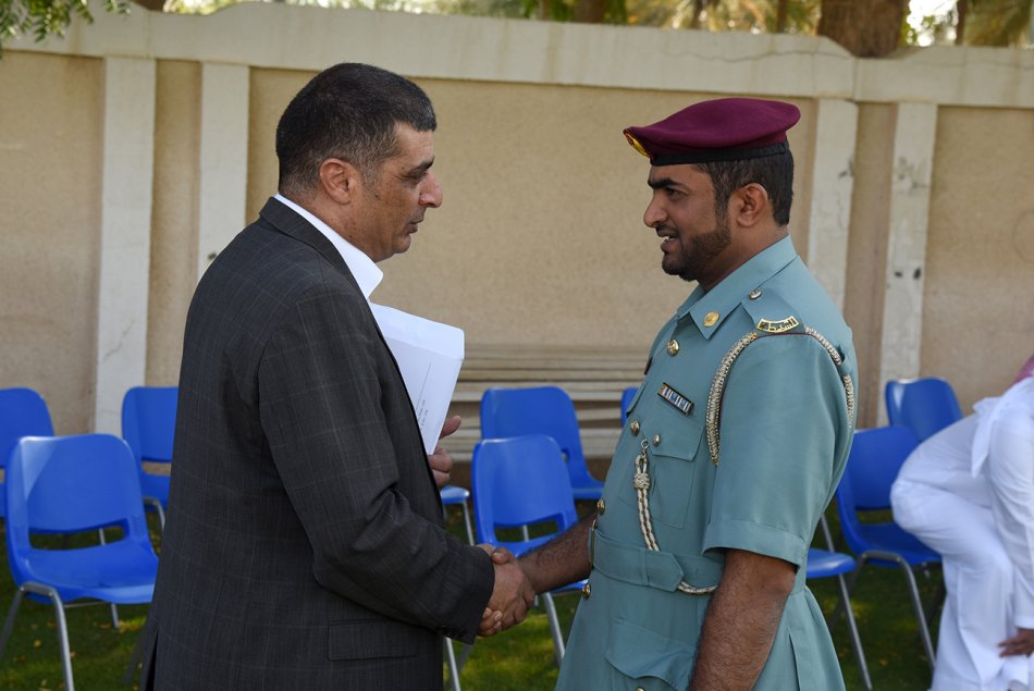 Abu Dhabi Police K-9s visit
