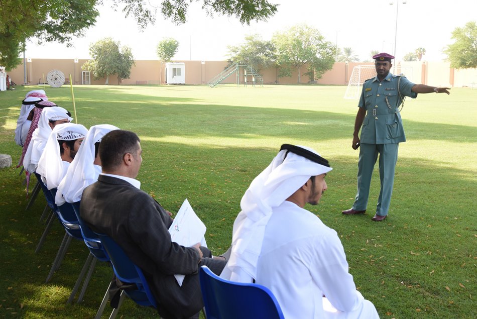 Abu Dhabi Police K-9s visit