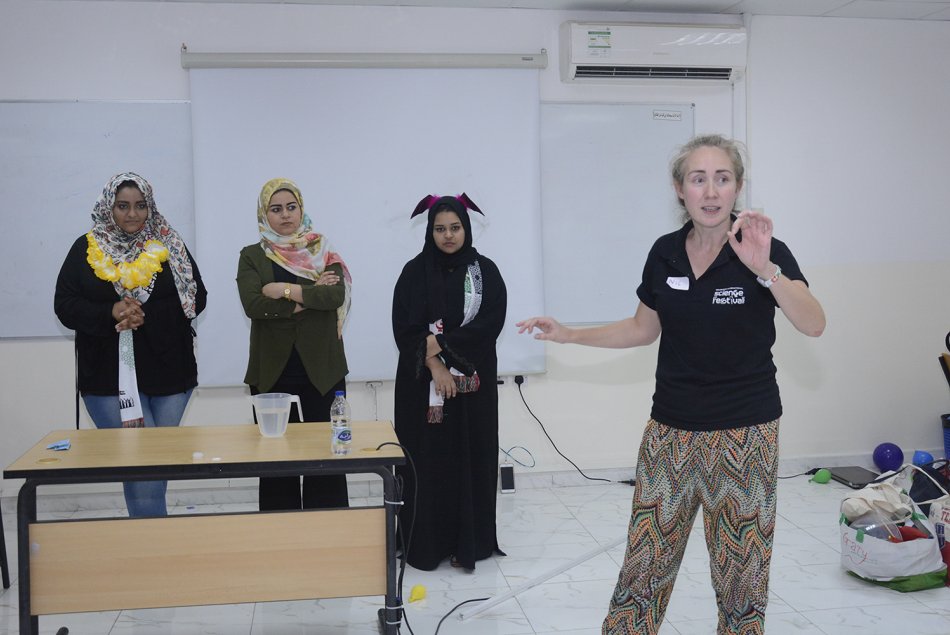 A Training Course for Abu Dhabi Science Festival