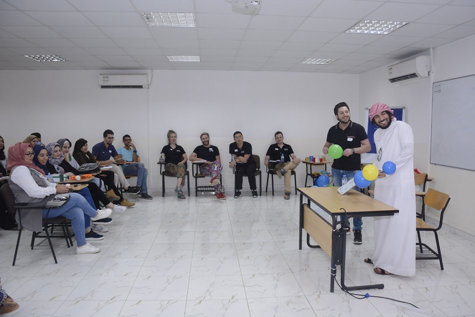 A Training Course for Abu Dhabi Science Festival
