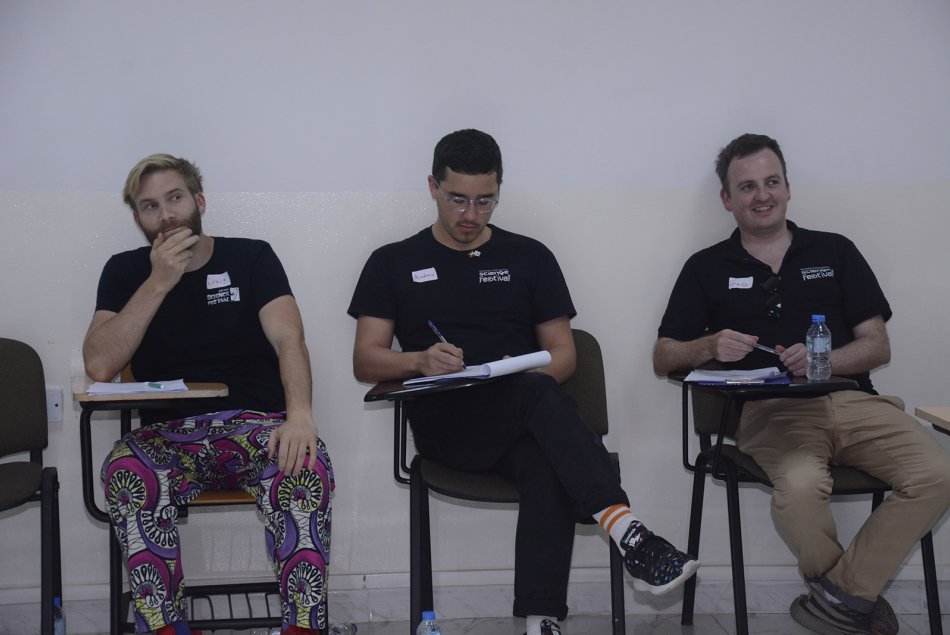 A Training Course for Abu Dhabi Science Festival