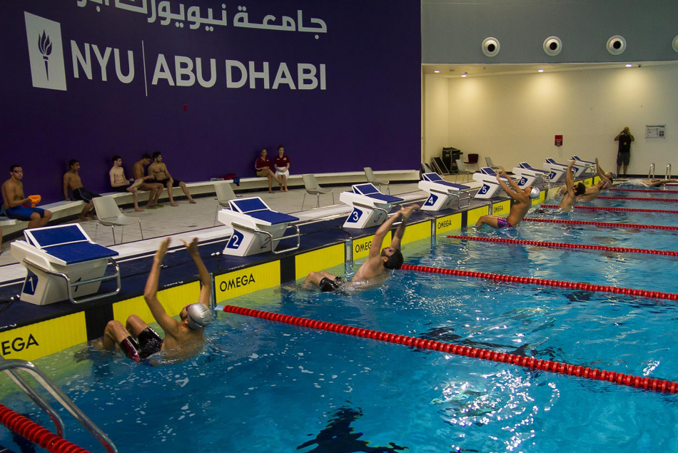 Swimming Championship at NYU Abu Dhabi